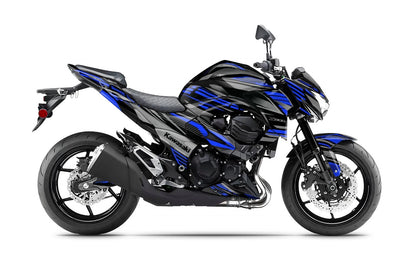 Z400 Graphics Stickers Decals for Kawasaki 2017-2023 Strike Blue