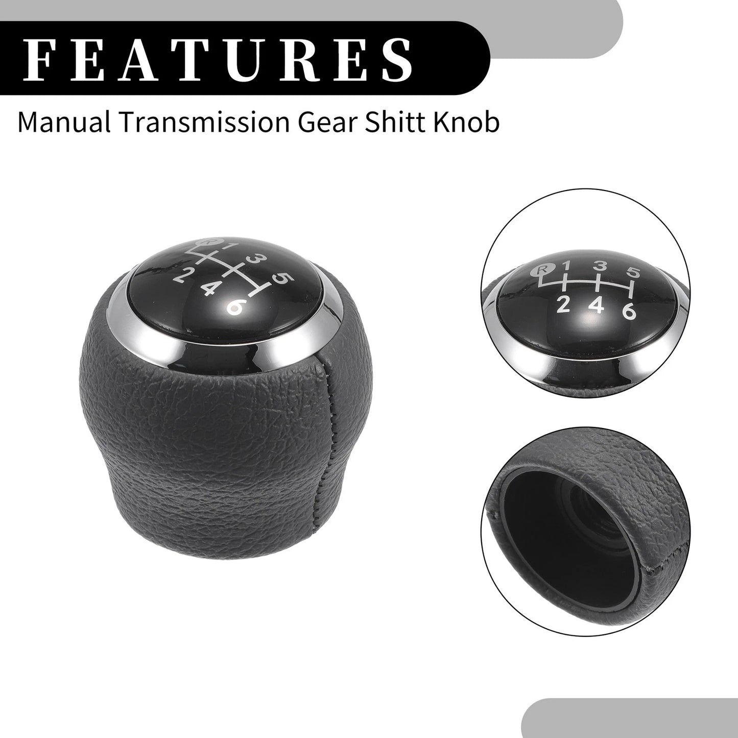 6 Speed Manual Gear Shift Knob for Toyota Corolla Yaris RAV4 (2000-2023)