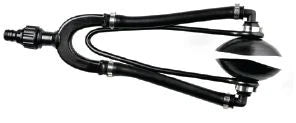 Outboard Flusher Dual Flow Ear Muffs for Small HP Outboard Motors