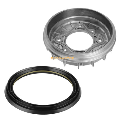 Front Brake Drum Hub & Seal Kit for Honda Rancher 350 TRX350 4x4 (2000–2006)