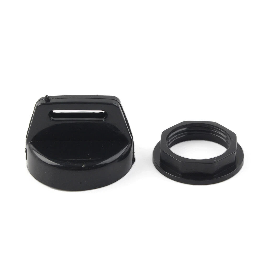 Black ABS Ignition Key Cover w/Nut for Polaris RZR XP 800-1000 Ranger Sportsman