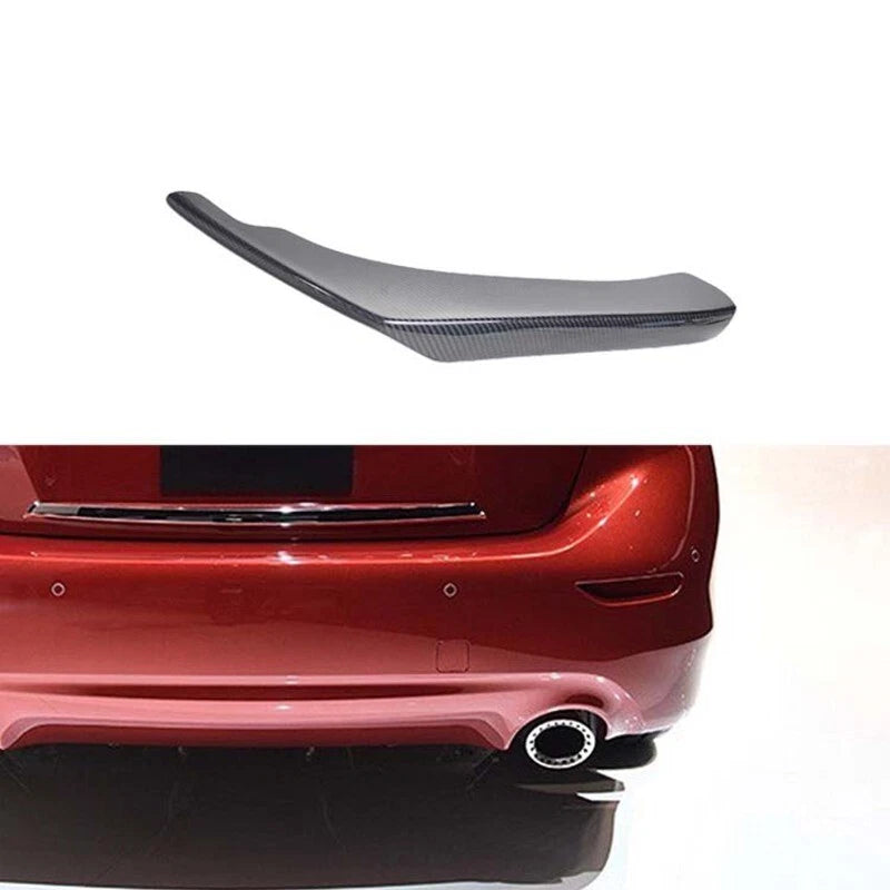 Carbon Fiber Rear Bumper Side Splitter Extension for Infiniti Q50 2014-2024
