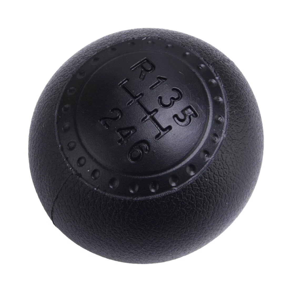 Black 6 Speed Manual Gear Shift Knob for Fiat Punto (1999-2012)