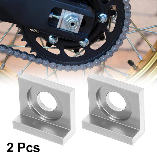 Chain Adjuster Block Tensioner 2 x 15mm for Motorcycle