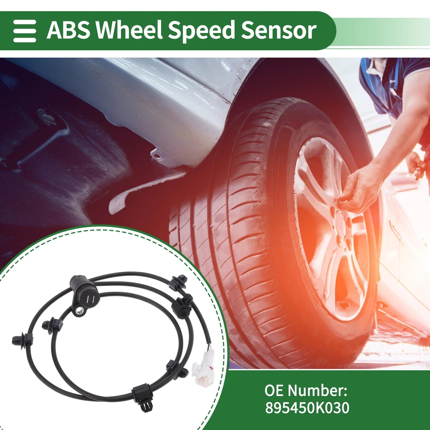 ABS Wheel Speed Sensor for Toyota Innova (2004–2016)