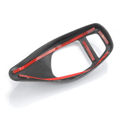 Carbon Fiber Gear Shift Knob Cover for BMW F30 F20 F10 F15 F25 X5 X3 (2012-2019)