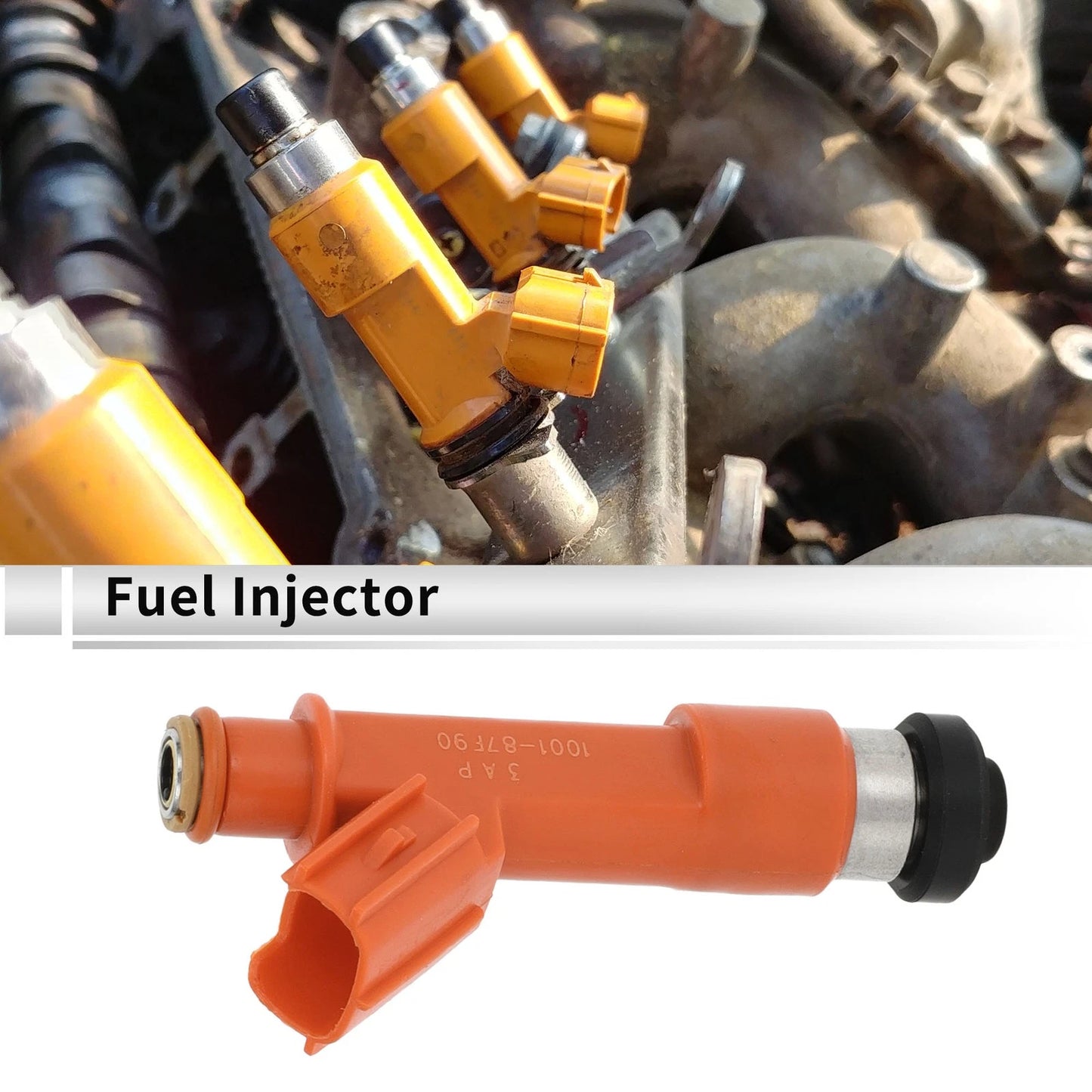 Fuel Injector 1.8L for Toyota Corolla (1998-2008) - 1 x Orange Injector
