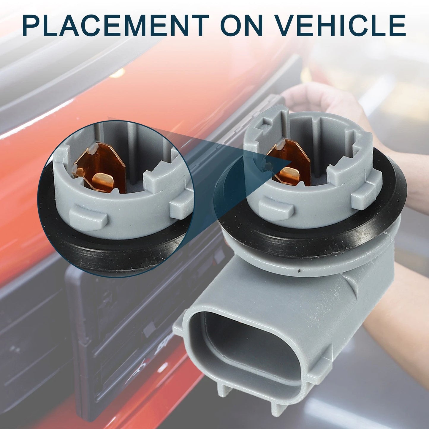 License Plate Light Socket  Pins for Toyota Tacoma (1995-2004)