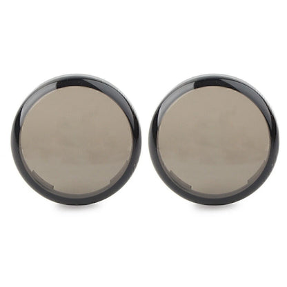 Smoke Turn Signal Lens Covers for Harley Touring Softail Dyna