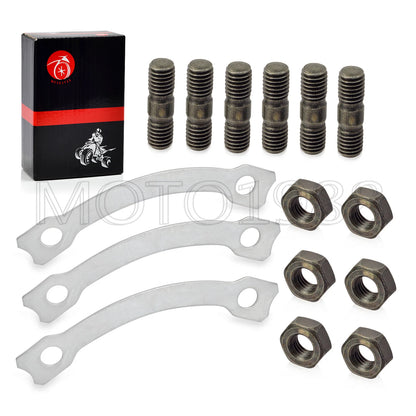 Sprocket Hub Locking Stud Nut Washer Kit for Yamaha (1987–2006)