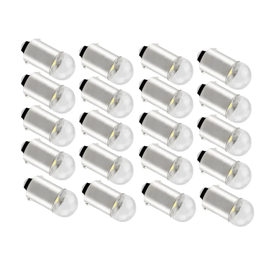 20 x White T11 BA9s T4W LED Dash Light Bulbs for Car Interior