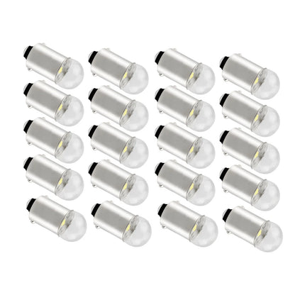 20 x White T11 BA9s T4W LED Dash Light Bulbs for Car Interior