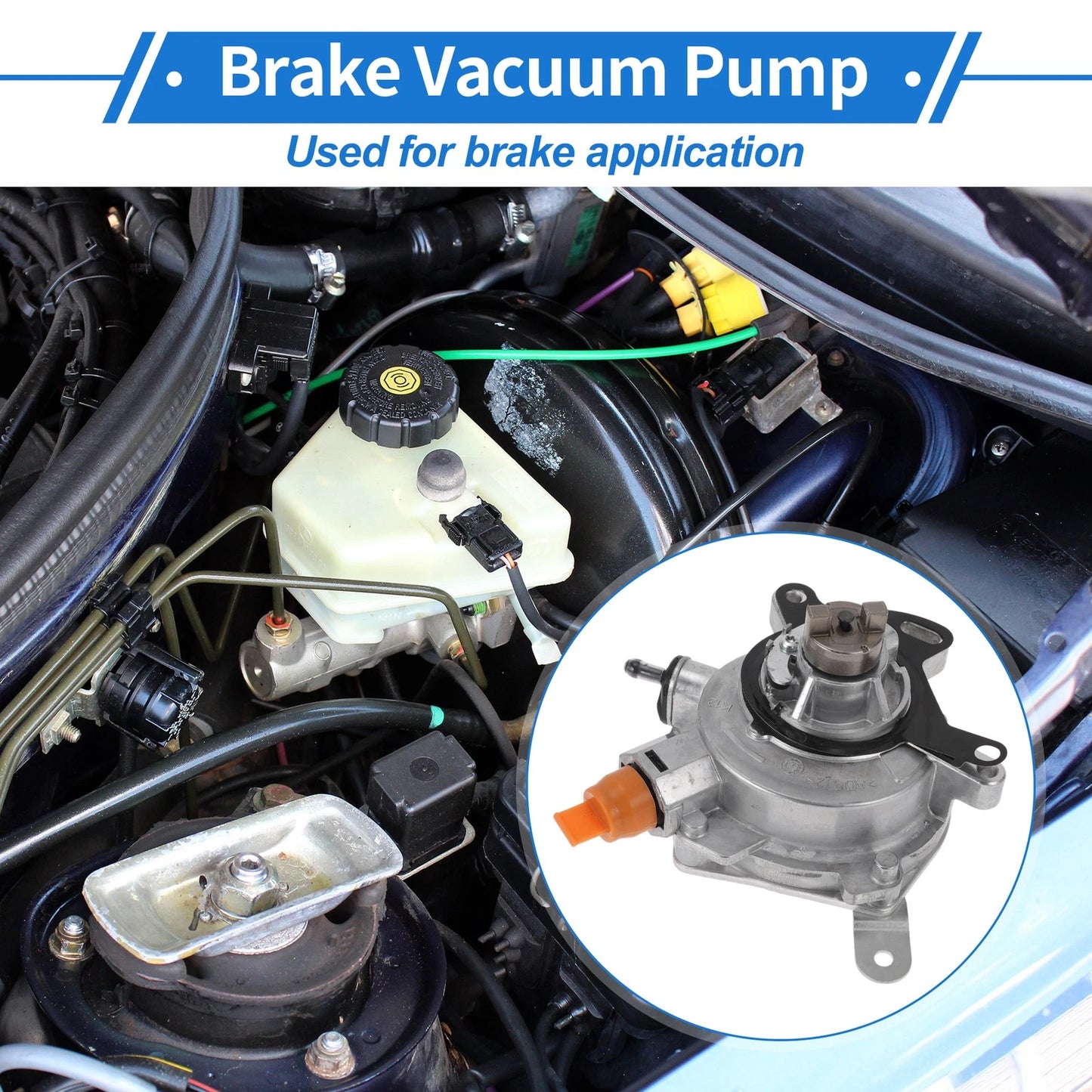Brake Vacuum Pump for Ford Focus 2012-2023 - High-Quality Replacement Part