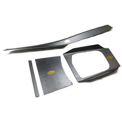 Carbon Fiber Console Dashboard Gear Shift Panel Trim for BMW G80 G82 G87 M3 M4M2