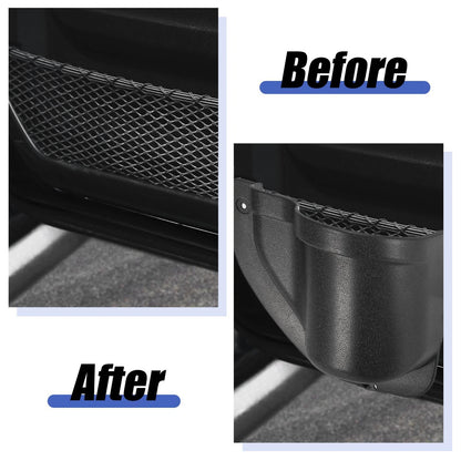 Front Door Side Insert Organizer Box for Jeep Wrangler JL (2018-2020) - 2 x