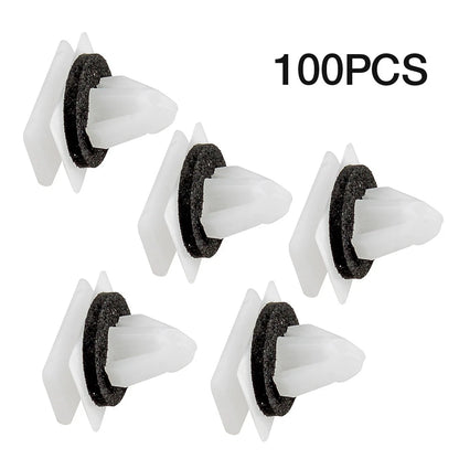 100 x Outer Sill Mounting Clips for Ford Escape Lincoln MKC (2013-2020)