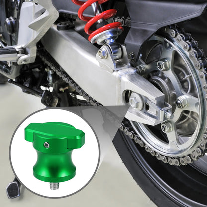 2pcs / 6mm / Universal Swing Arm Stand Screw Aluminum Alloy Green for Motorcycle