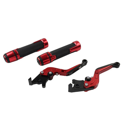Folding Extendable Brake Clutch Levers Grip Set for Ducati Monster (2008-2016)