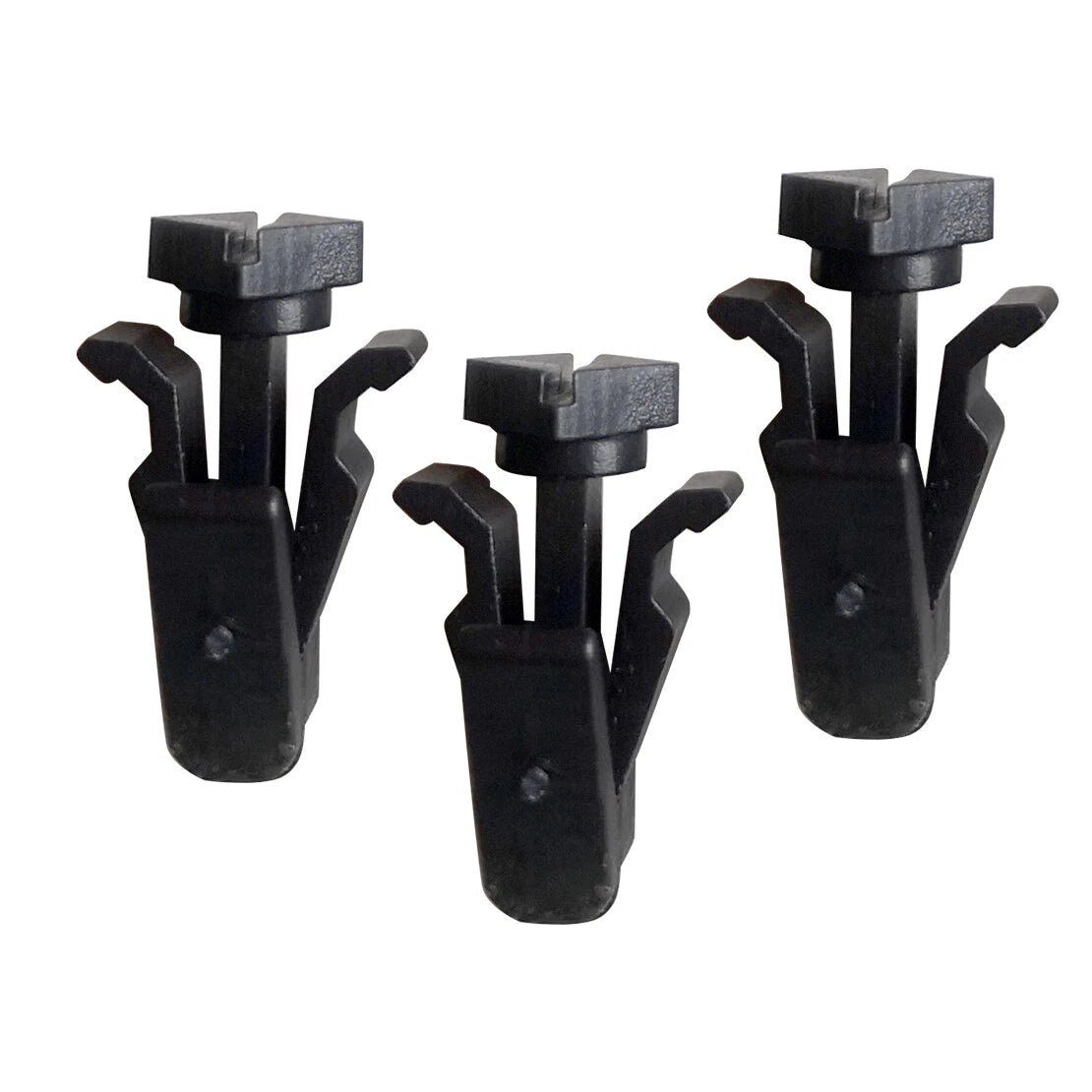 10 x Black Bumper Hood Grille Retainer Clips for Nissan