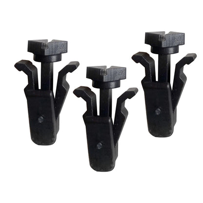 10 x Black Bumper Hood Grille Retainer Clips for Nissan