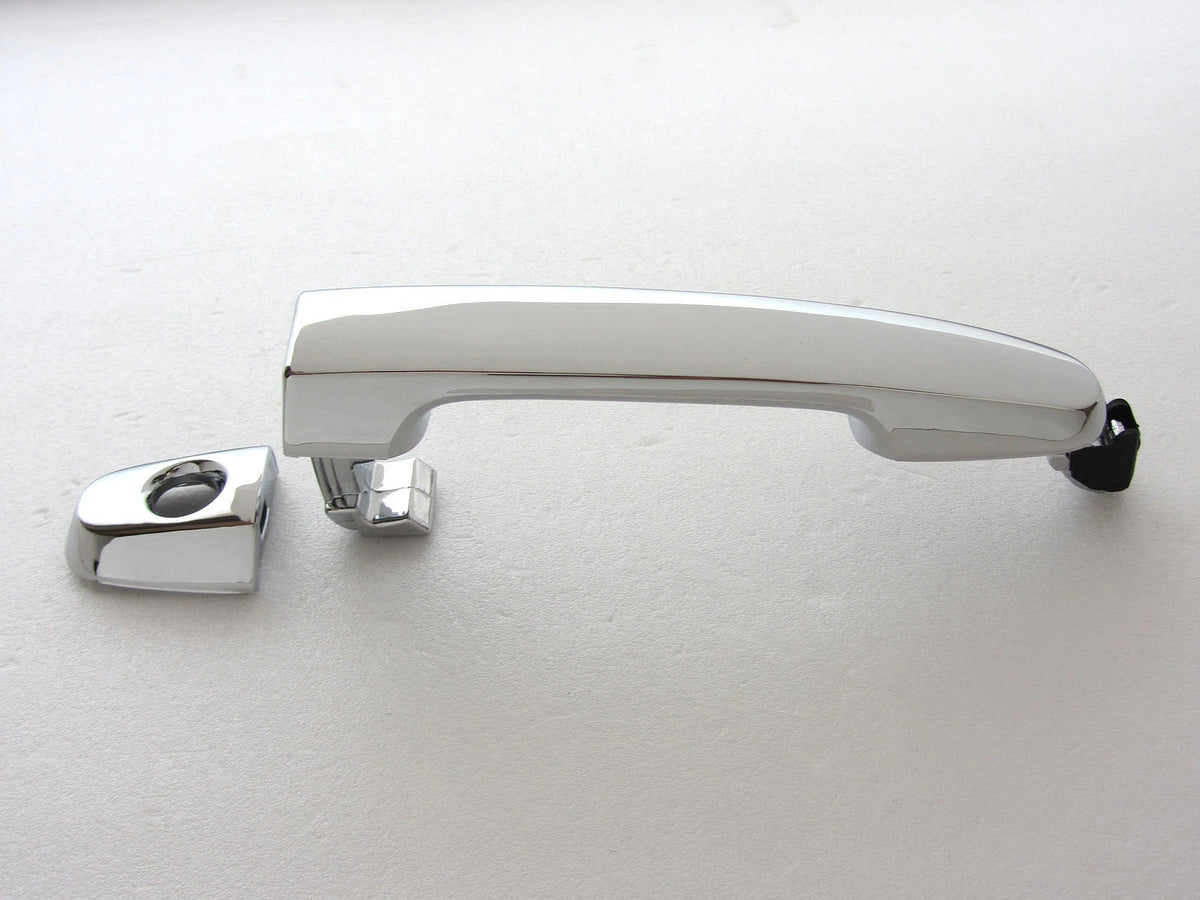 Chrome Outside Front Door Handle with Key Hole for Toyota Corolla, Camry, Hilux, Vios