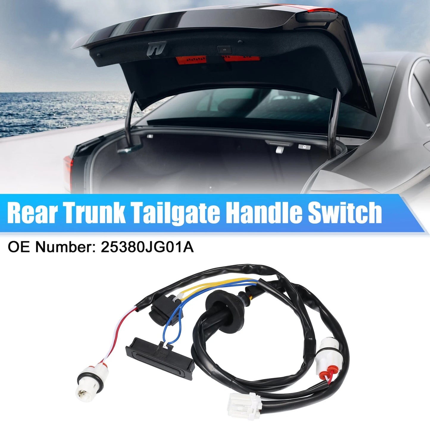 Rear Trunk Switch Button for Nissan X-Trail 2008-2014 (2008-2014)
