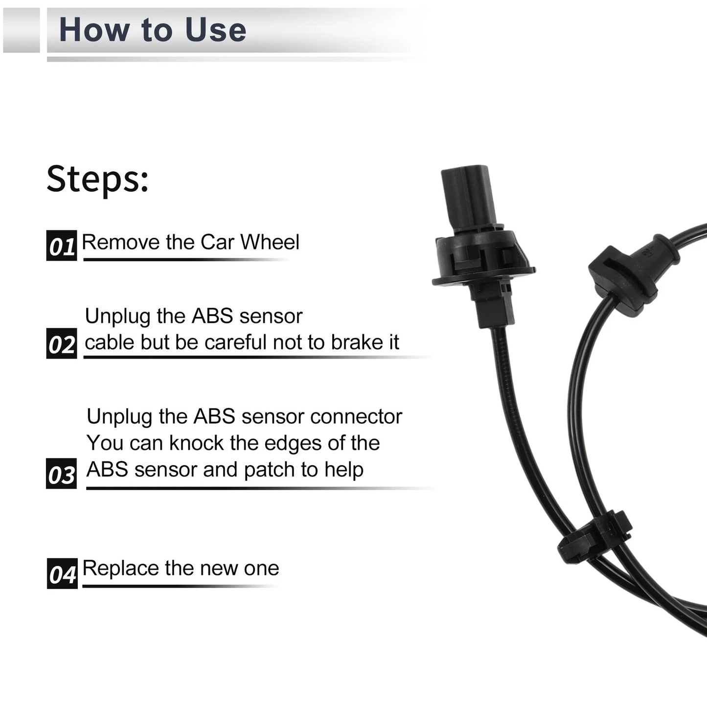 ABS Wheel Speed Sensor for Honda Fit City (2009-2014)