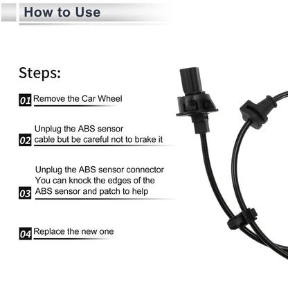 ABS Wheel Speed Sensor for Honda Fit City (2009-2014)