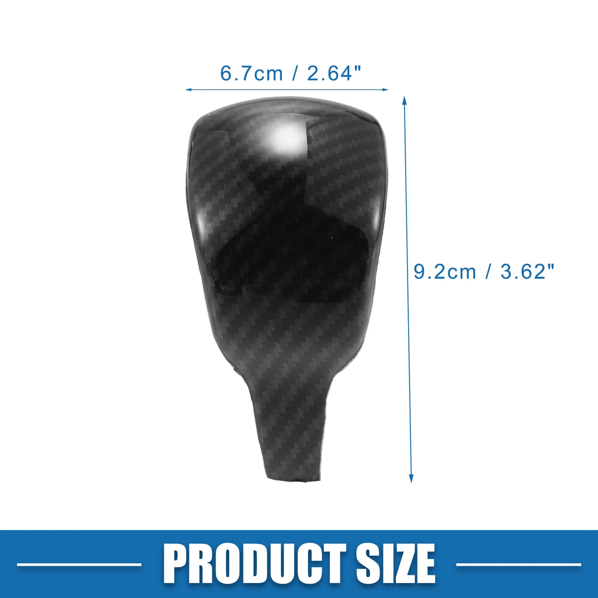 Gear Shift Lever Cover Knob Trim for Jeep Grand Cherokee (2017-2020) Black