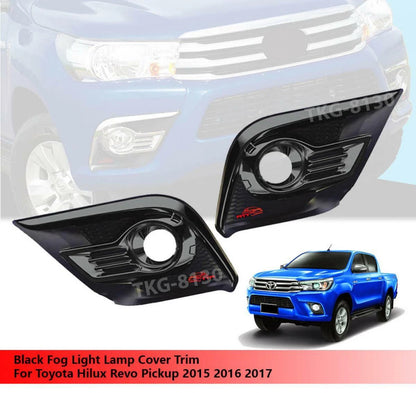 Fog Lamp Light Cover Trim for Toyota Hilux Revo M70 M80 (2015-2017)