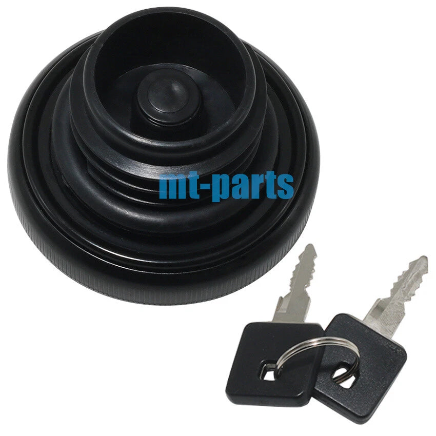 Black Gas Cap Cover for Harley-Davidson XL1200 Sportster (1991-2003)