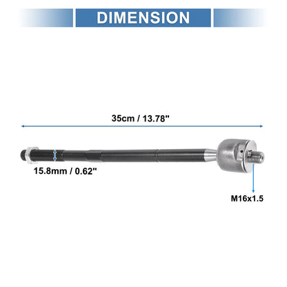 4 x Front Inner Tie Rod End Links for Chrysler 300 (2011-2014)