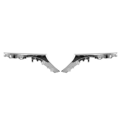 2 x Side Rearview Mirror Strip Trim Chrome for Lexus ES LS UX RC (2019-2022)