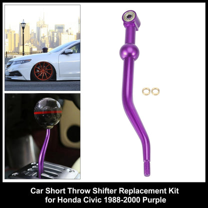 Short Throw Shifter Replacement Kit for Honda Civic & Acura Integra Purple