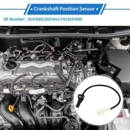 Crankshaft Position Sensor for VOLVO V70 2.0 GDI (2012-2015) 1 Pc