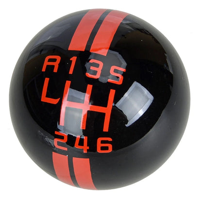 6 Speed Manual Gear Knob Round Head Shift Ball for Ford Mustang GT500