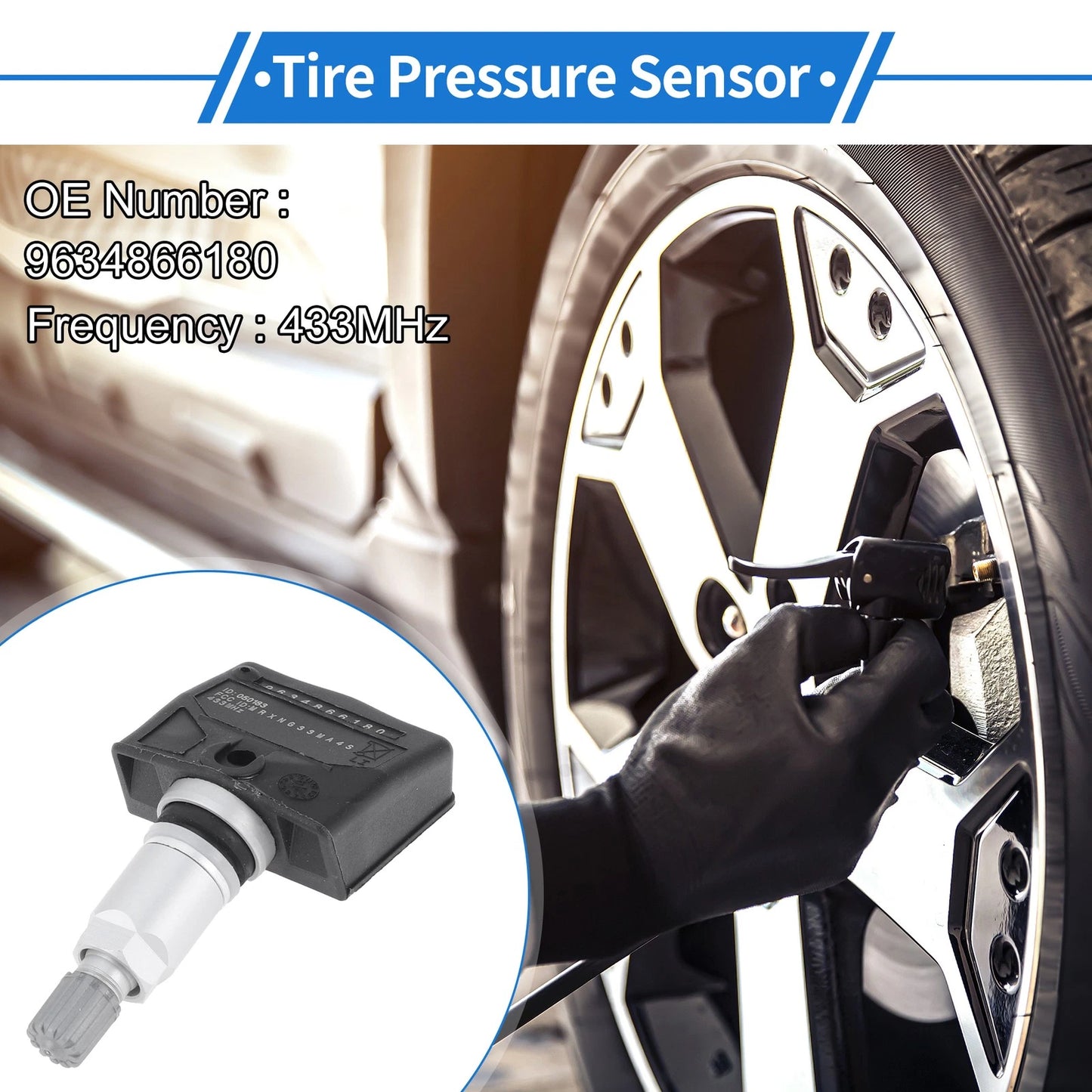Tire Pressure Sensor for Peugeot 1007 (2005-2009)