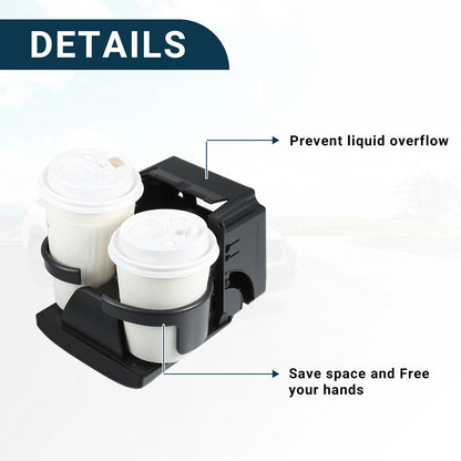 Cup Holder for Subaru Outback (2007-2009) Black 1 x Practical Drink Holder