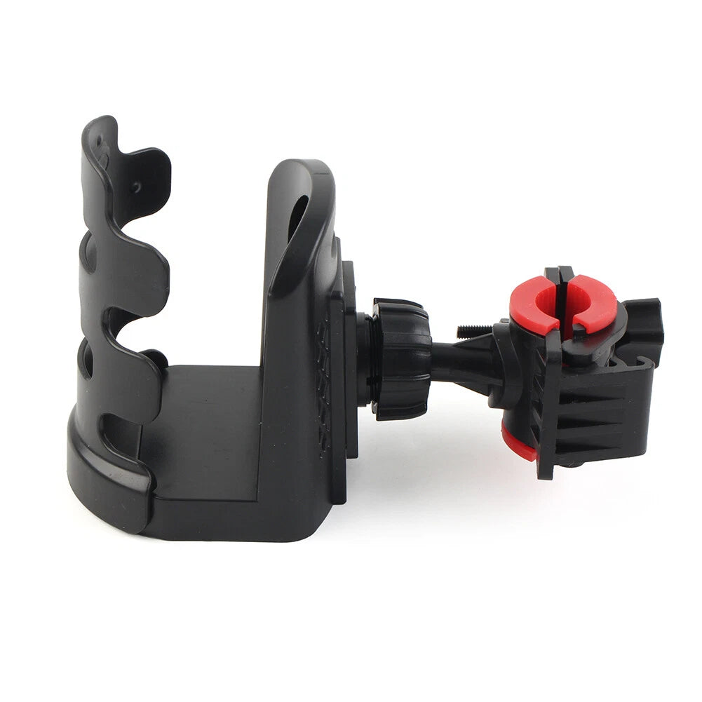 Black Cup Holder Handlebar Mount for Motorcycle ATV Bike