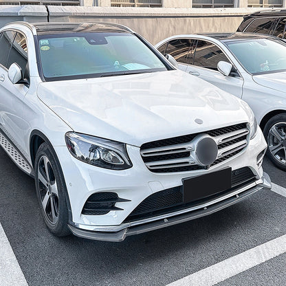 Front Bumper Spoiler Lip for Mercedes Benz GLC X253 C253 (2016-2019)