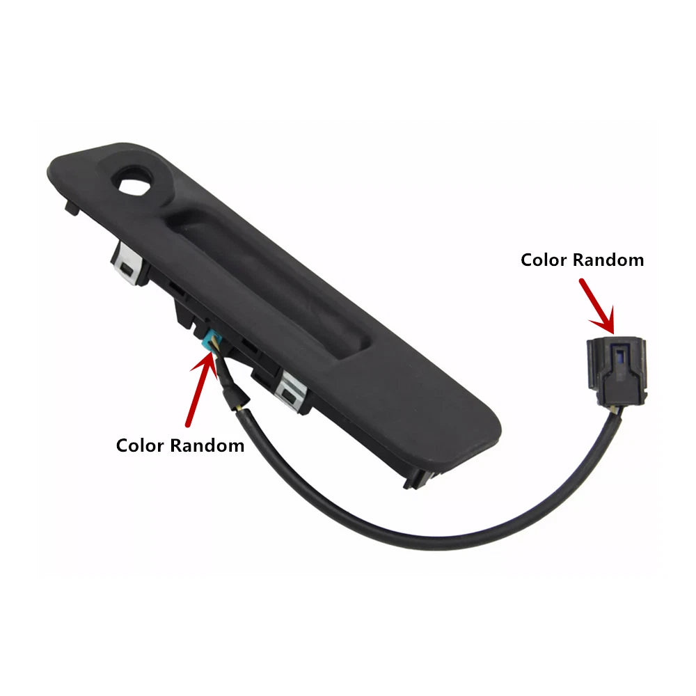 Black Rear Trunk Lid Lock Handle for Hyundai Sonata Sedan (2015-2017)