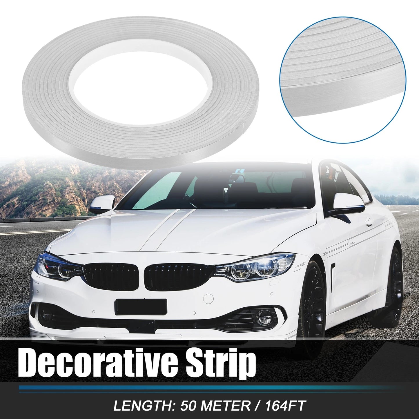0.3" Width Decorative Strips for Car Motorcycle