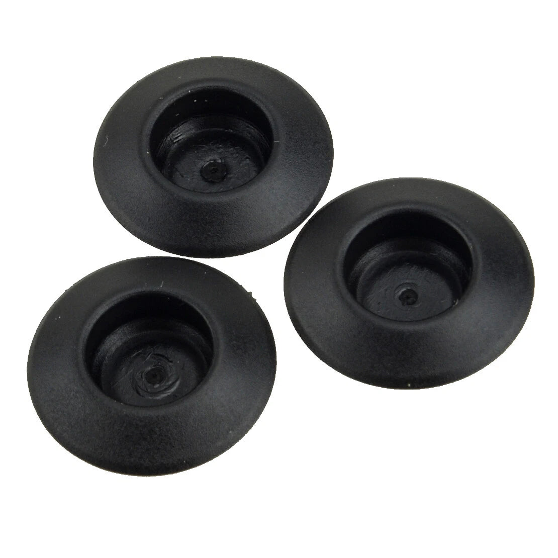 100pcs 1/2" Hole Flush Mount Plastic Body & Sheet Metal Plug