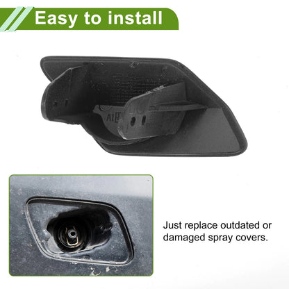 Front Left Washer Nozzle Cover Cap for BMW 320i (2013-2018) Blue