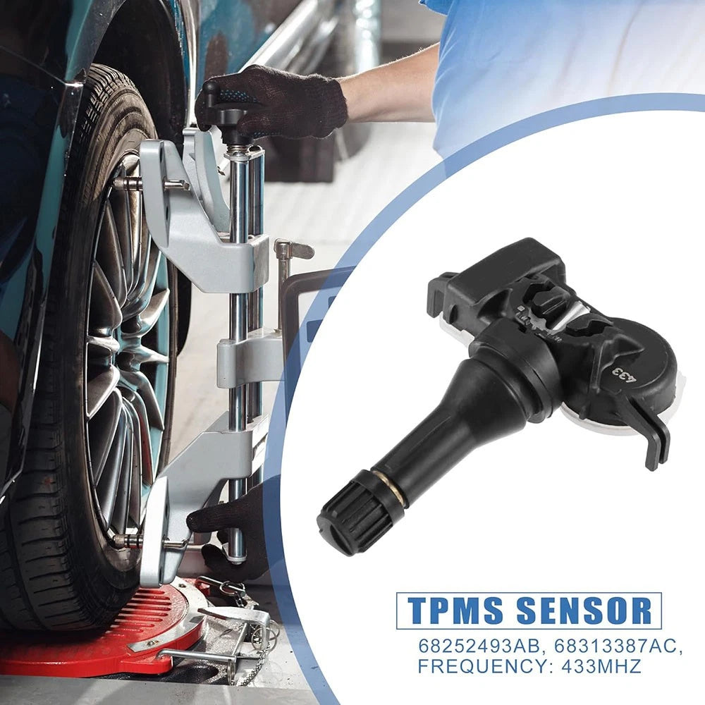 TPMS Tire Pressure Monitor Sensor for Jeep Grand Cherokee, Dodge Dart, Chrysler (2011-2023)