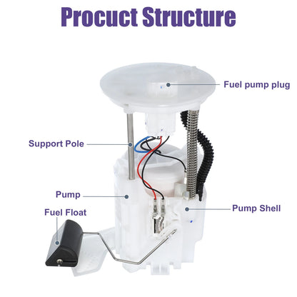 Electric Fuel Pump Assembly for Toyota Camry 2.4L 2.5L (2008-2011)