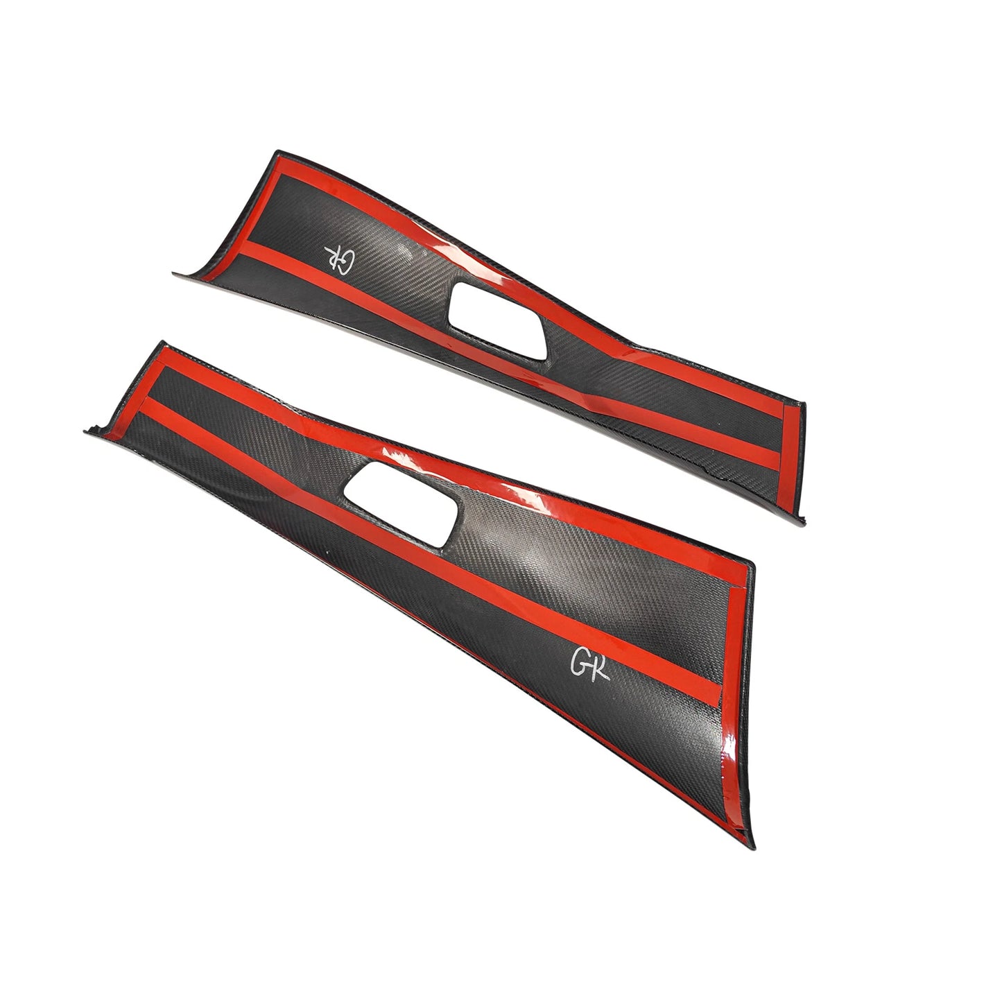Front Door Panel Cover for Toyota GR Corolla (2023-2025) Dry Carbon Fiber