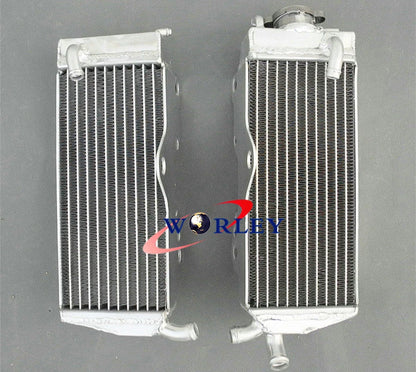 Aluminum Radiator & Black Hose for Honda CR250R CR250 (1990-1991)