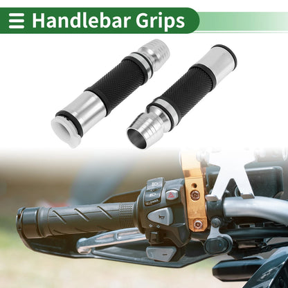 7/8" 22mm Hand Grips Rubber Covers for Motorcycle