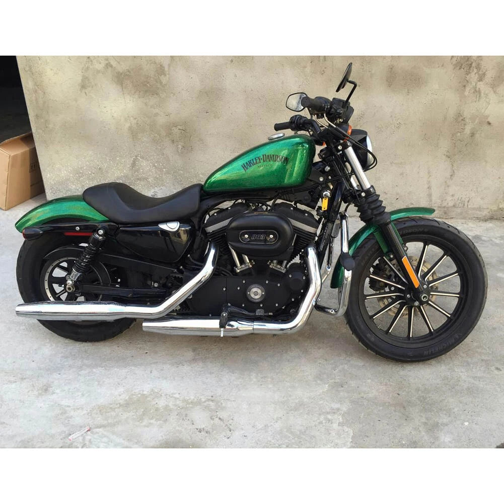 Black Crash Bars Protector for Harley Davidson Sportster XL883 (2004-2016)